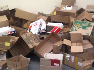 Moving boxes