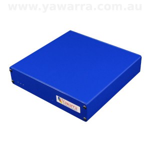 ALIX 2 case blue front view