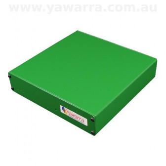 ALIX 2 case green front view