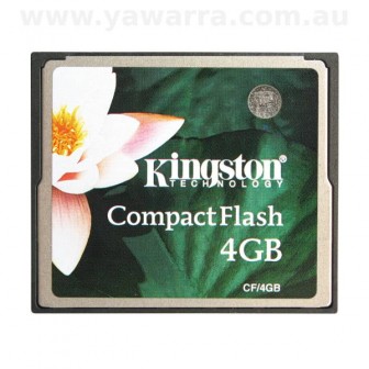CF card 4GB Kingston top