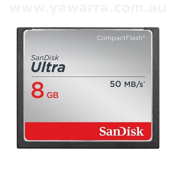 Compact Flash card 8GB SanDisk Ultra