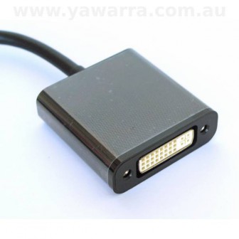 DisplayPort to DVI adapter DVI end