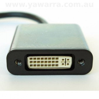 DisplayPort to DVI adapter DVI end