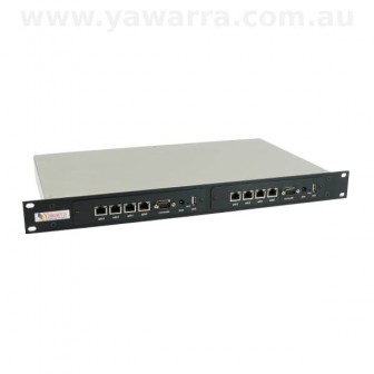 Dual rackmount net5501 front view