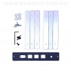 Slide rail kit for rack mount case