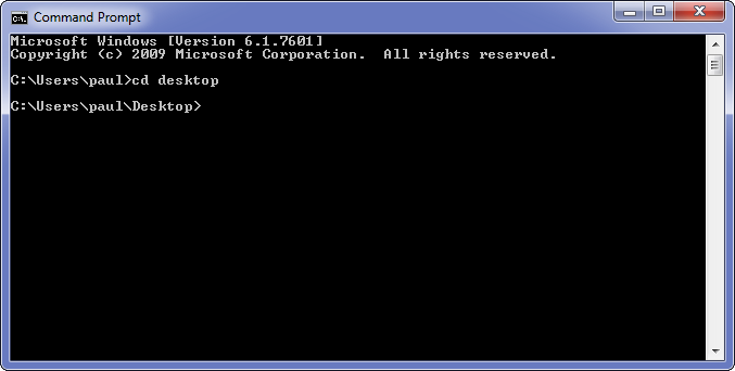 Create a bootable USB drive - Windows Command Prompt