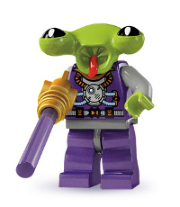 LEGO space alien