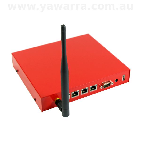 net5501 lite case red with antenna